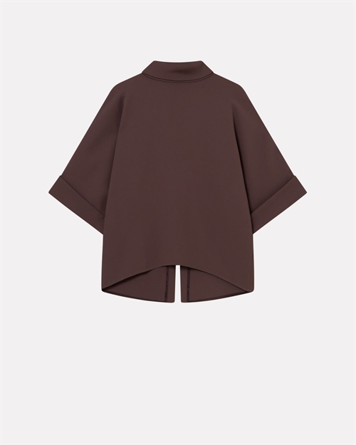 MKDT STUDIO BAILEE CREPE GEORGETTE BURGUNDY